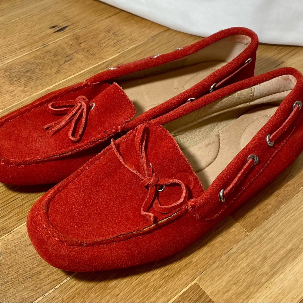 Red Land’s End Loafers